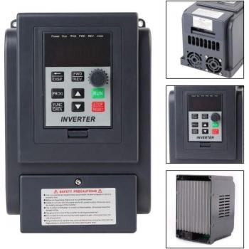 Inverter VFD 1,5 kW Monofase 220 V a Trifase 380 V