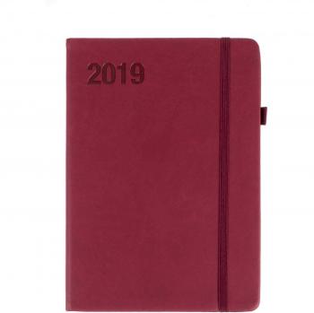 Softcover Ryman Weekly Planner A5 2019 (Berry)