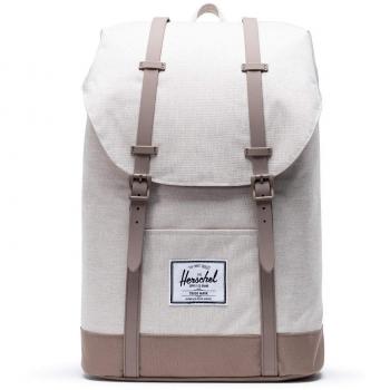 Herschel Retreat Trekkingrucksack 43 cm – Overcast Kreuzraster, Fichtebark-Textur