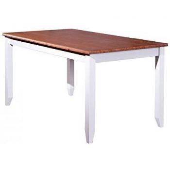 SOCOA Table Rectangulaire en Bois Massif
