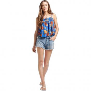 Canotta Superdry Vintage Blu Floreale S