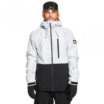 Quiksilver Herren Outdoorjacke MISHORT SLEEVEION PRINTED BLOCK