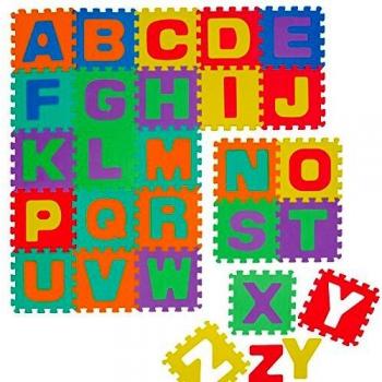 Morbido Tappeto di Puzzle Letterario – Littletom