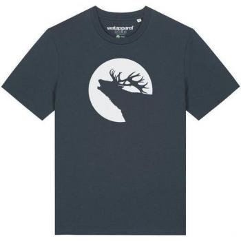 Wat? Apparel T-Shirt mit Hirschdesign