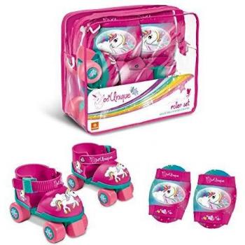 Set de Patines y Protección Unicornio Mondo Talla 22-29