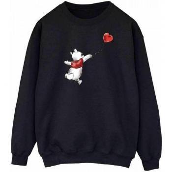 Felpa uomo cotone XXL grigio Winnie the Pooh balloon