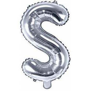 Silberner Ballon Folie S 35 cm