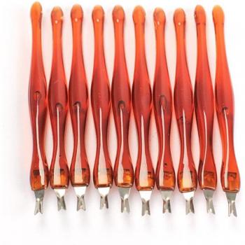 Kit professionnel 10 pièces : cuticule, tondeuse, pousse‑peau morte, nettoyant