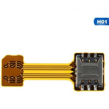 Universal Dual SIM and Micro SD Extender Adapter for Android Smartphones