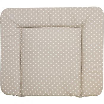 Alvi „Stars“ Beigefolie Wickelauflage 75 x 85 cm – Produkt 608‑6