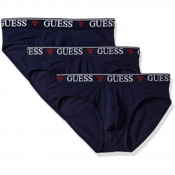 Guess Slip 3Pack, sous-vêtements de sport homme, bleu