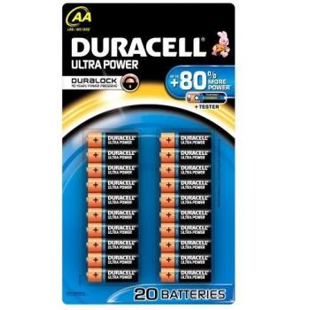 Duracell Optimum AA Batteries – 20 Pack