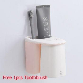 Magnetic Bathroom Toothbrush Holder