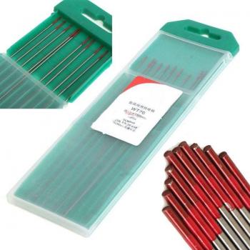 10pcs WT20 2% Lanthanated Tungsten TIG Welding Electrodes 6 inch