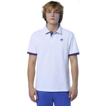 North Sails Poloshirt Herren Regular Fit Weiß L 692457