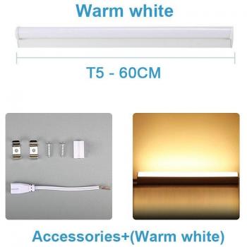 T5 Neon LED Tube Light 6W 10W Cold White Wall Lamp