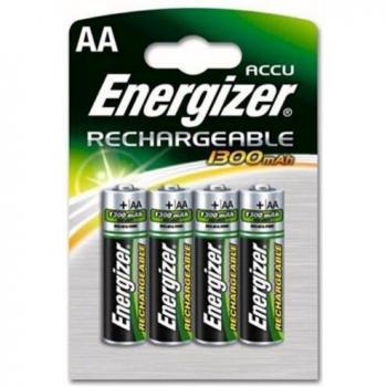 Energizer 4‑Pack AA NiMH – 2300 mAh, 1.2 V