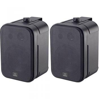 Renkforce Control 250 Outdoor speaker 30 W IP54 Black 1 Pair