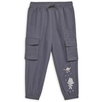 Puma Pantaloni Cargo per Bambini Grigio e Trolle