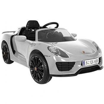 Rollplay PORSCHE 918 SPYDER 12V Plata Juguete RC