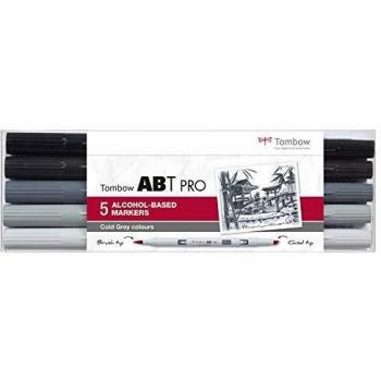 Tombow ABT PRO Alkoholmarker Cold Gray, 1 Stück