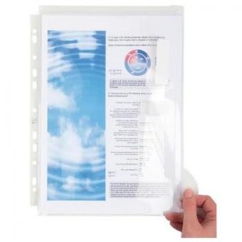 Exacompta Pack 10 Souffle Poches, avec Rabat Latéral PP A4