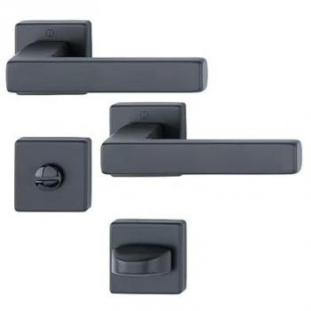 Béquilles en aluminium gris – HOPPE Toulon 1737‑843K‑843KS