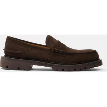 Scarosso Men’s Brown Suede Loafers with Tassels – US 8