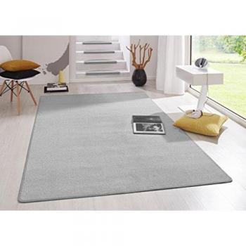 HANSE Home Kurzflor Teppich »Fancy«, rechteckig, 7 mm Höhe, uni, gekettelt für Wohnzimmer und Schlafzimmer
