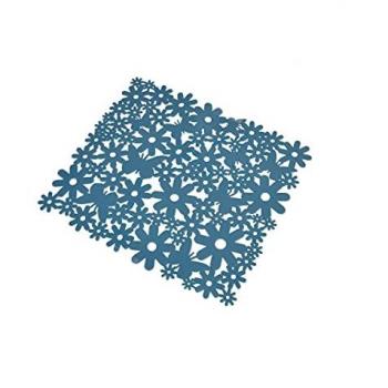 Fond d'évier Bleu Paon Moderne 30x26 cm