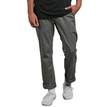 Volcom Hombre Frickin Modern Stretch Pantalones, Verde (Dusty Green), 30