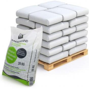 Granulés de verre grossier 2–5 mm Höfer Chemie GmbH 20×20 kg