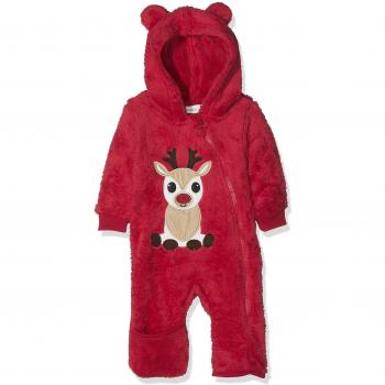 NAME IT Nbnrudo LS Suit W/Turn Up Feet, Traje de esquí para Bebés, Rosa