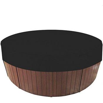 1pcs Waterproof Black Bathtub Cover Round Anti-UV
