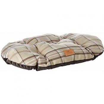 Coussin Multi-Face Écossais Lavable – Variante 55/4, Marron