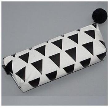 Concise Canvas Pen Box for Girls