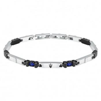 Pulsera Masculina Maserati JM224AXO04 en Acero Plateado