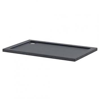 Wholesale Domestic Grey Rectangular Shower Tray 1200mm x 760mm x 40mm