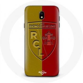 RCL Lens Logo Case for Samsung Galaxy J5 2017 Yellow Red