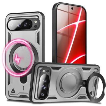 Custodia Nalia Stormguard – Protezione Militare per Pixel 10 Pro, Argento