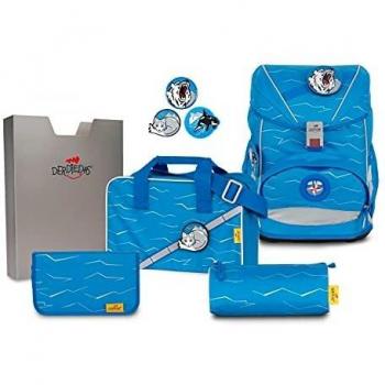 DerDieDas Ergoflex Buttons Schulranzen 5tlg. 38 cm Polar