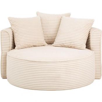 Isalie Big-Sessel mit Zierkissen