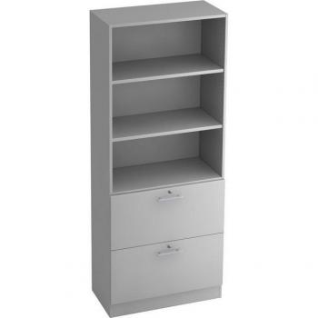 G 7300 Office Pro – Armadio Grigio per File