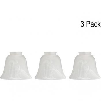 Lampe plafonnier vintage en verre blanc translucide