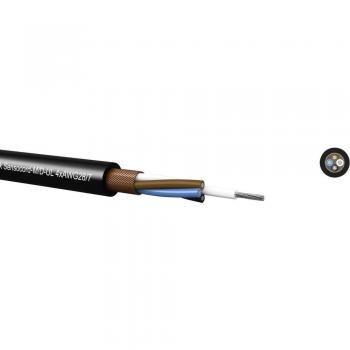 Cavo sensore 5 x 0,09 mm² Nero