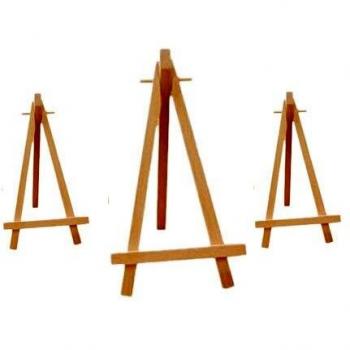 Moderner Holz Kartenhalter Mini-Stativ 15 cm