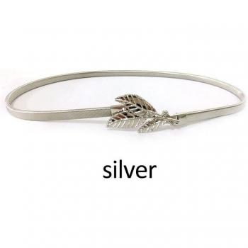 Bracelet de ceinture fine avec motif floral antique