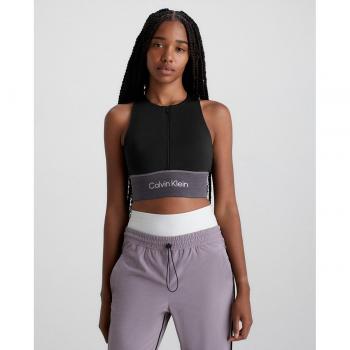 Calvin Klein Sujetador deportivo de medio impacto negro tamaño S