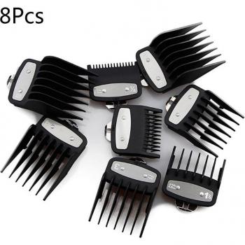 Peines de Corte Mew 8 Unidades con Guía de Tamaños 1.5 a 25 MM