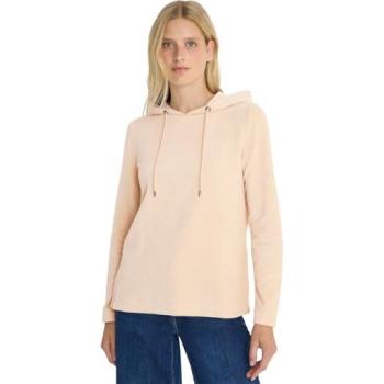Damen-Cecil Hoodie aus weichem Cord, beige, Größe S, Gr. 38